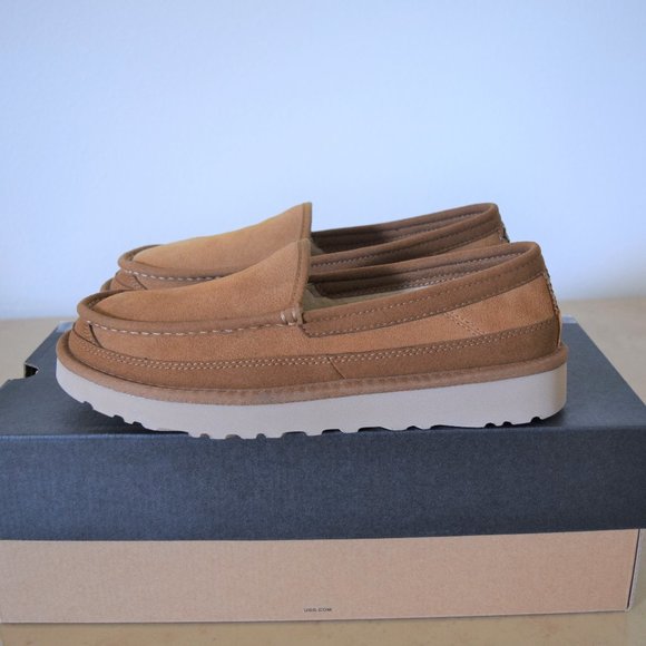 UGG Other - UGG Men's Brown Dex Suede Slippers Size 12
